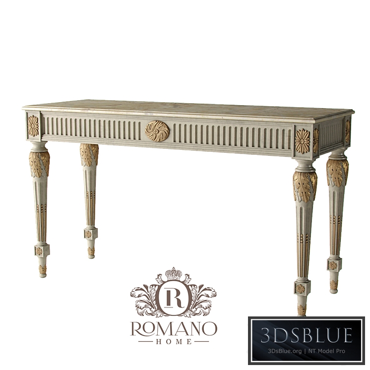(OM) Letitia Console (four legs) Romano Home