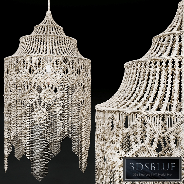 Macrame Chandelier 2