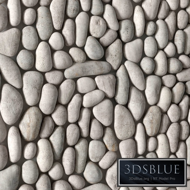Fine pebble panel