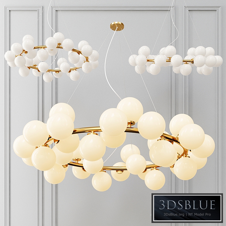Milk Bubble Round chandelier