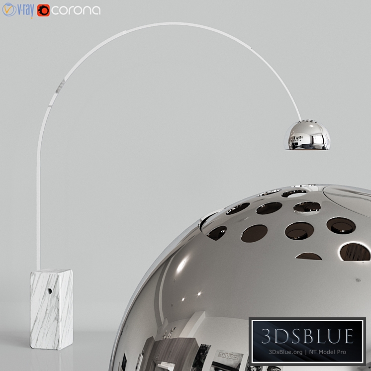 Arco Flos Floor Lamp