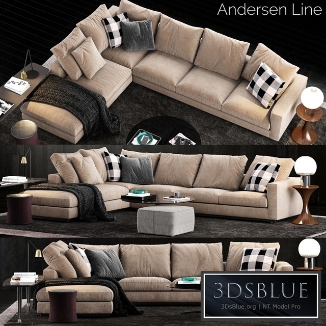 Minotti Andersen Line Sofa 2