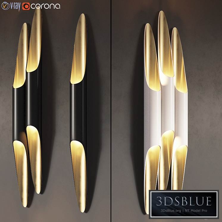 Delightfull Coltrane Wall Sconce - 3 Types
