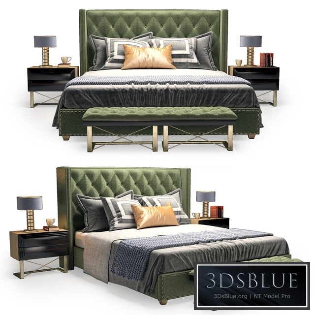 Inverness Upholstered Platform Bed