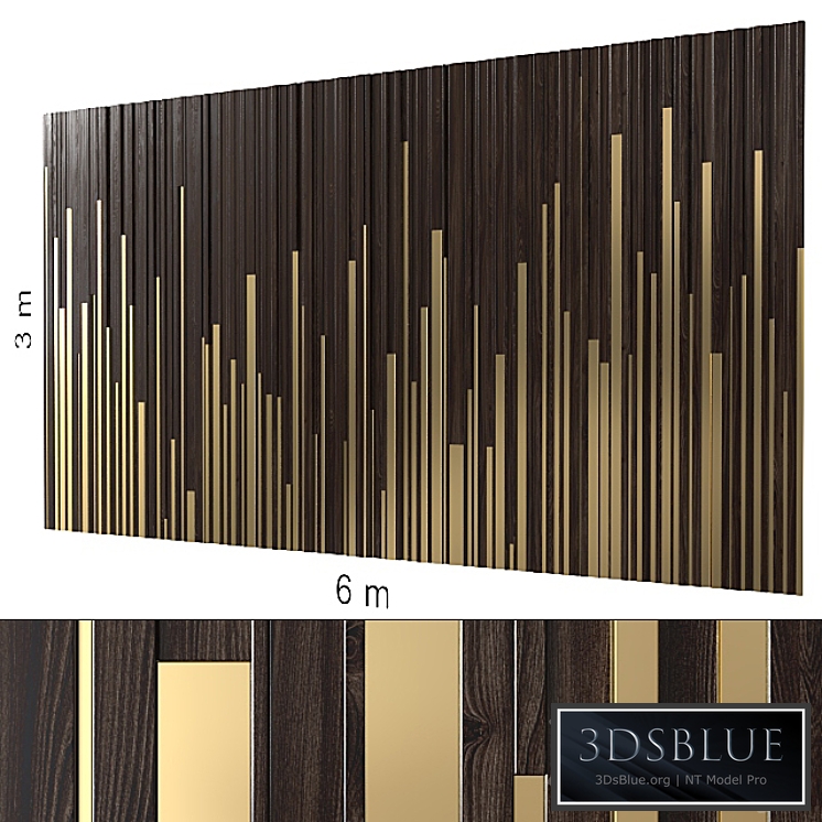 Decorative wall 101.