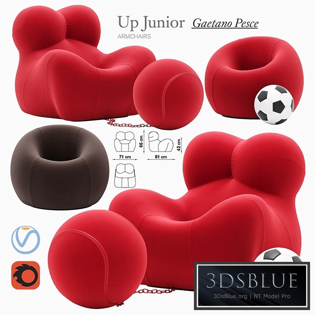 Up Junior armchair