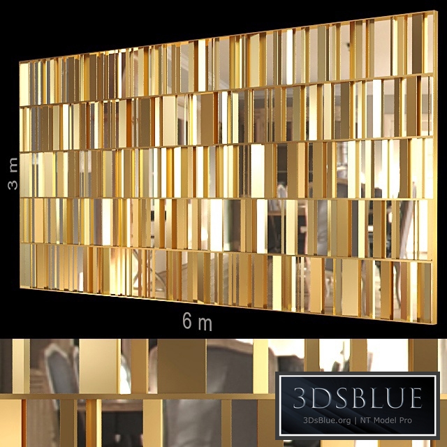 Decorative wall 106.