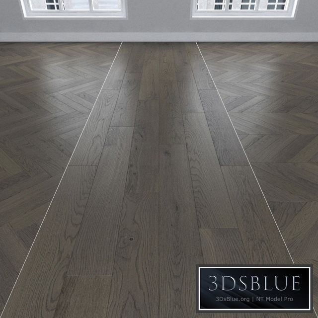 Parquet Oak, 3 types: herringbone, linear, chevron.