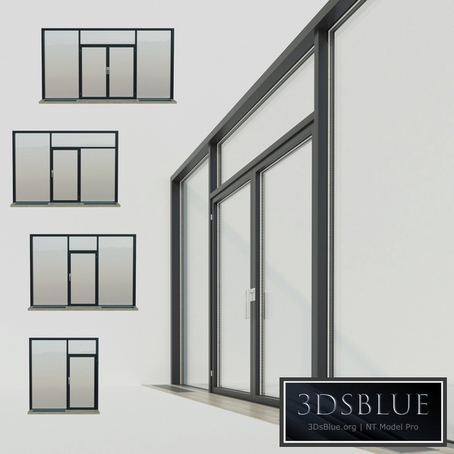 Panoramic windows. Stained Glass.5