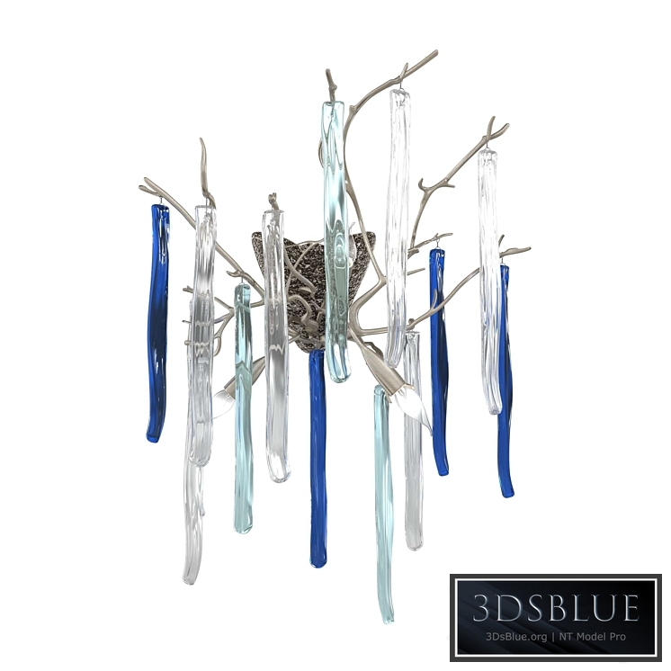 serip glass wall light glamor