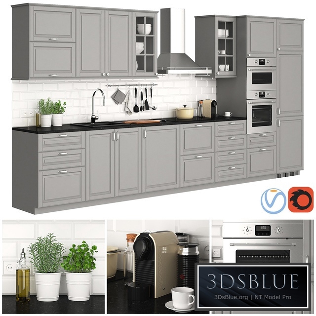 Ikea Metod Bodbyn Gray