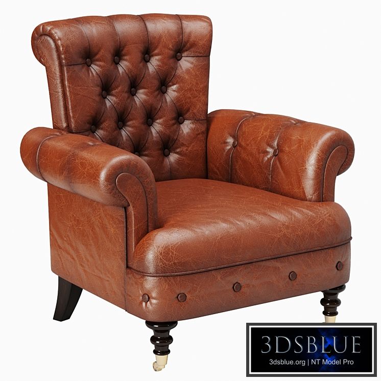 Classic Leather Armchair
