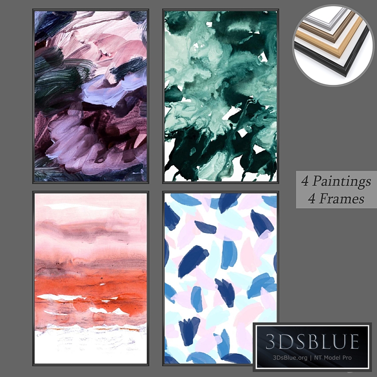 Set from wall paintings No 598