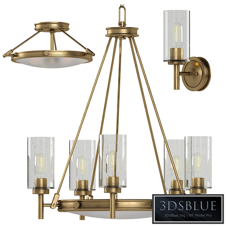 Collier Elstead lamp set