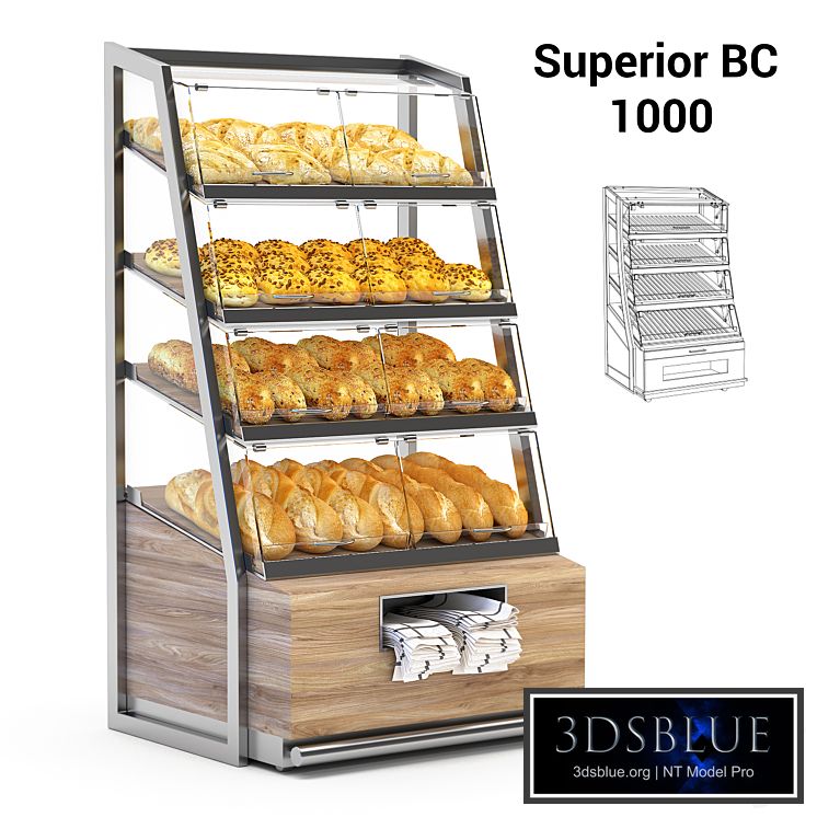 Хлебный стеллаж Superior