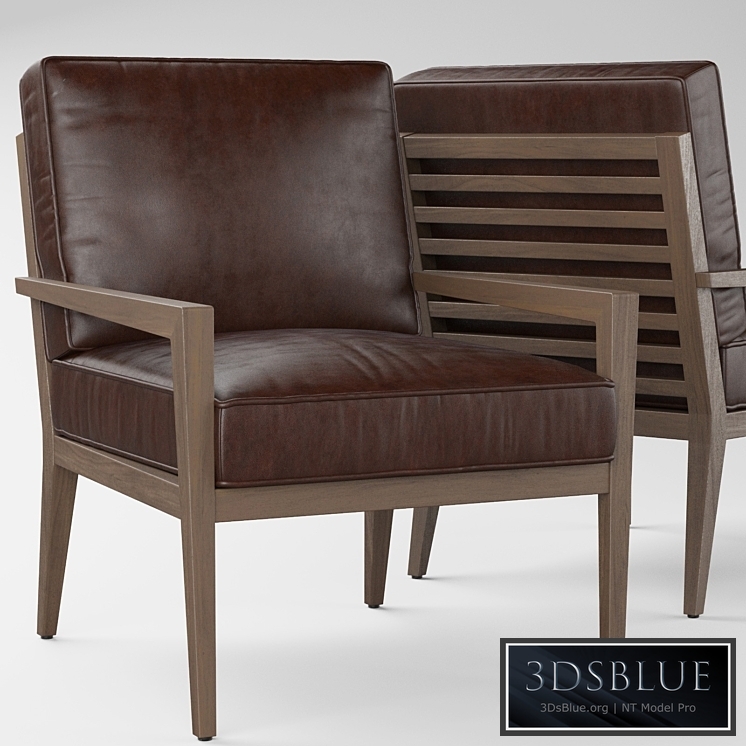 PB Andrew Leather Armchair