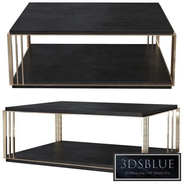Fraser Coffee Table Gold by Bonham № 007