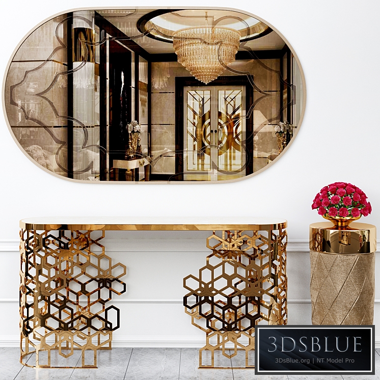 Longhi console table