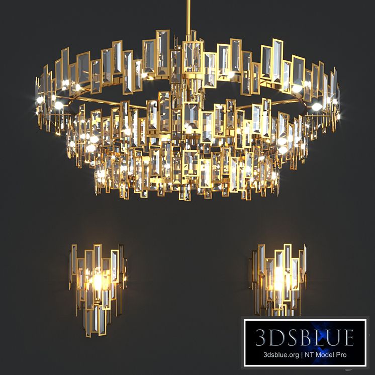 Twenty One Light Island in Luxor Gold