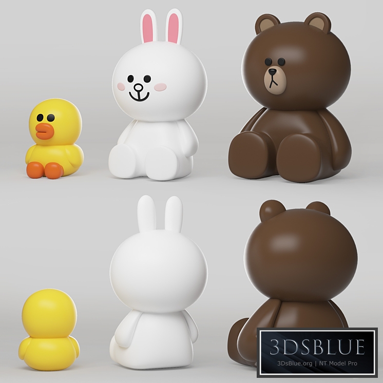 line friends character