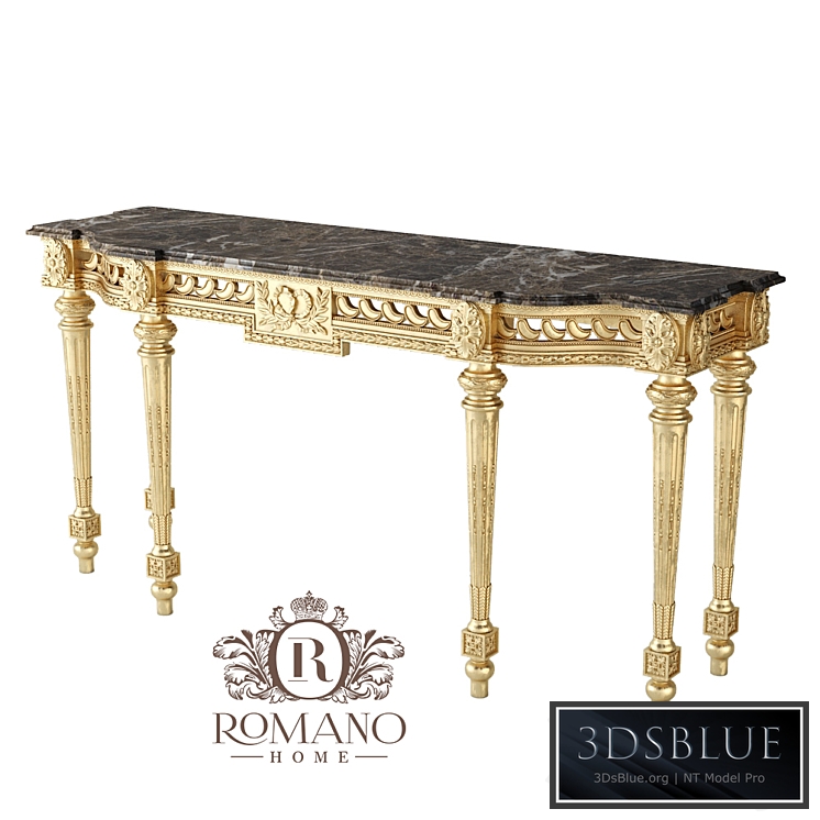 (OM) Giovanna Console (six legs) Romano Home