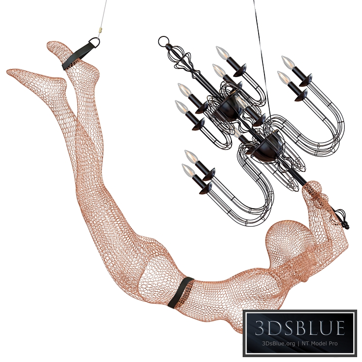 Hive Limbo Chandelier (V-Ray GGX + Corona PBR)