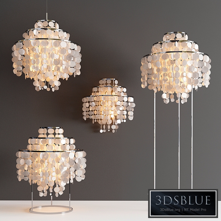 Capiz Lamp Collection - 4 types