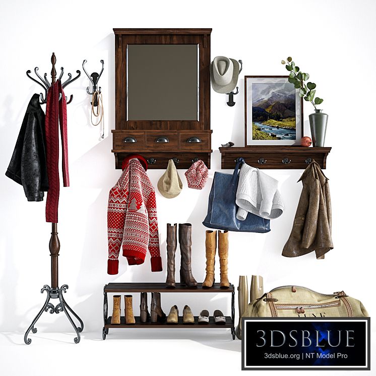 Hallway with filling