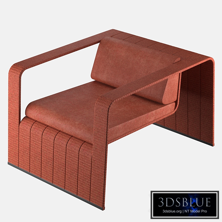 Paola lenti. Frame garden armchair