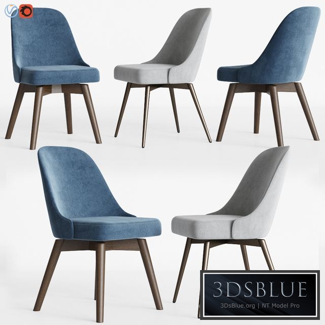 Mid-Century Swivel Office Chairs Set West elm