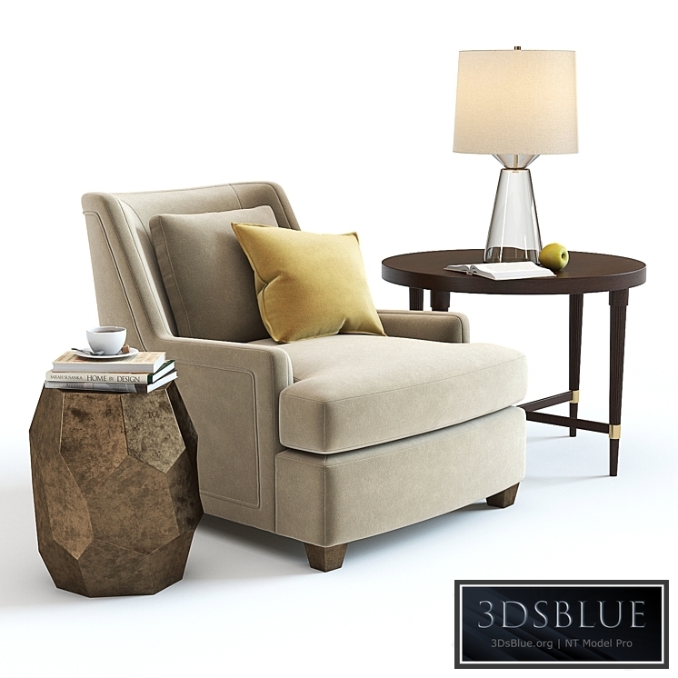 Baker Colin Cab Armchair