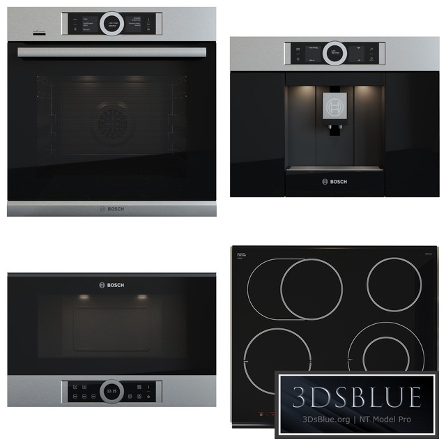 Bosch set - PKN675DK1D, CTL636ES1, BFL634GS1, HSG636XS6
