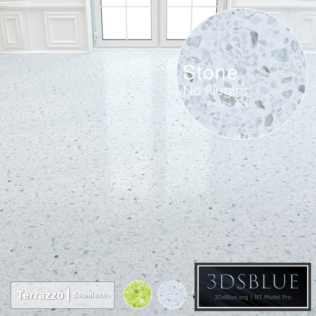 Seamless Terrazzo Stone 003