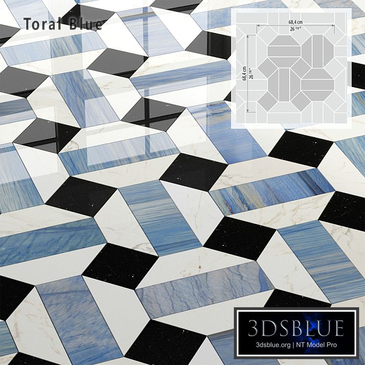 Tile Sicis SiciStone Toral Blue