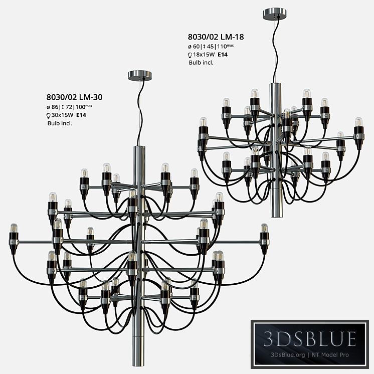 Chandelier Divinare Molto