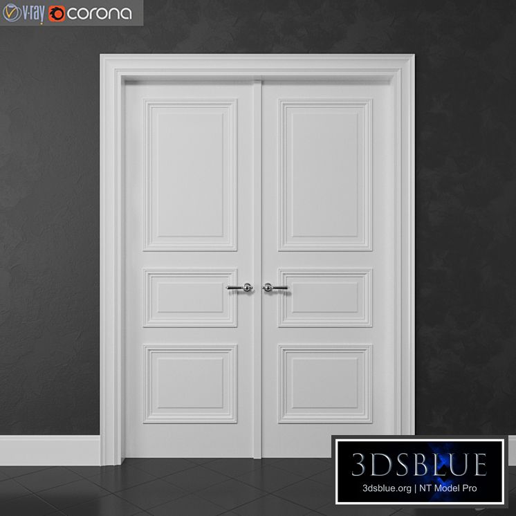Interroom double door