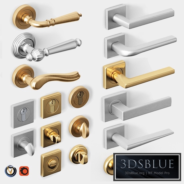 Door handles Pasini, Fimet, Colombo