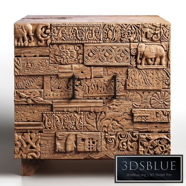 Kommode Shanti Surprise Puzzle Nature