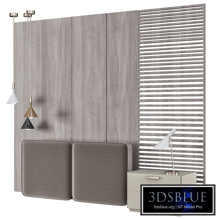 Wall Headboard Collection № 009