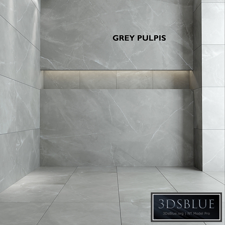 Tubadzin Monolith Gray Pulpis