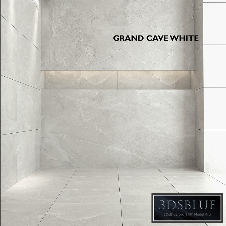 Tubadzin Monolith Grand Cave White