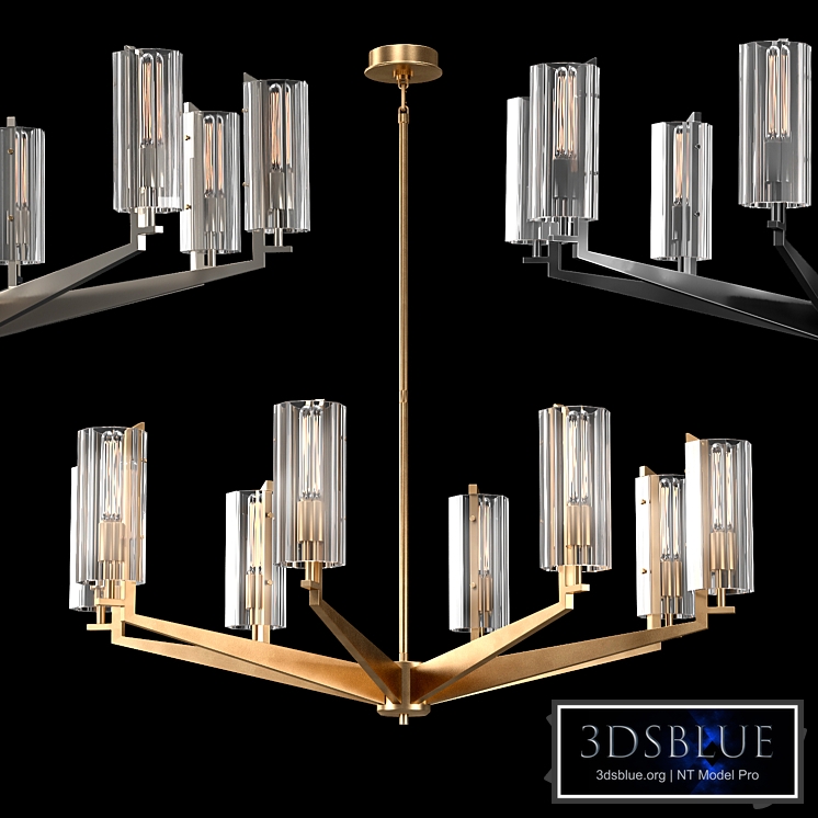 Round chandelier Vendome D122 cm