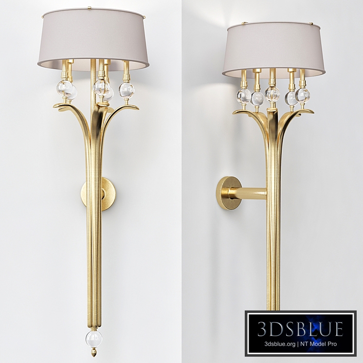 Three-Light Wall Sconce - John-Richard