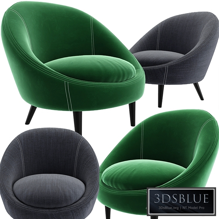 Ether Padded Armchair