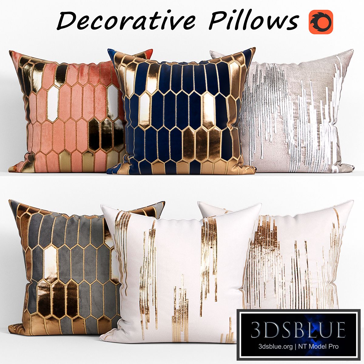 Decorative Pillow set 179 Lapin