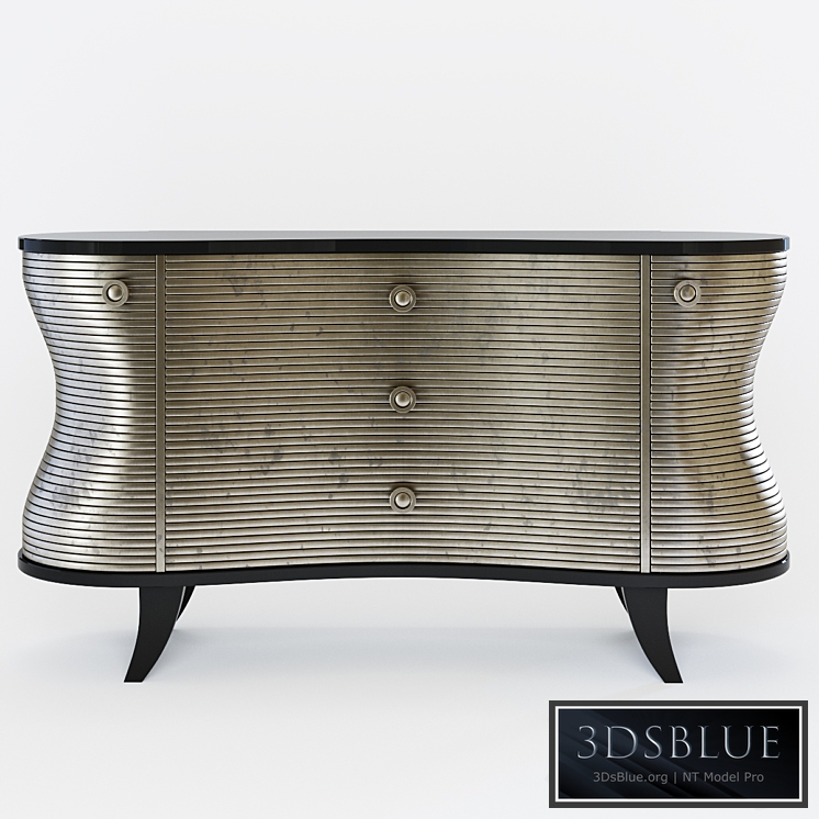 Dresser silver Garda Decor ART-1944-S