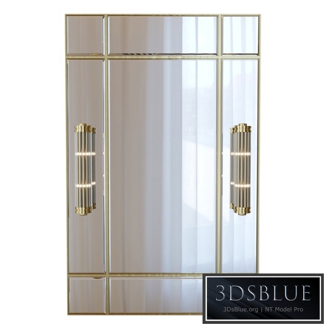 Eichholtz Mirror Beaumont with light