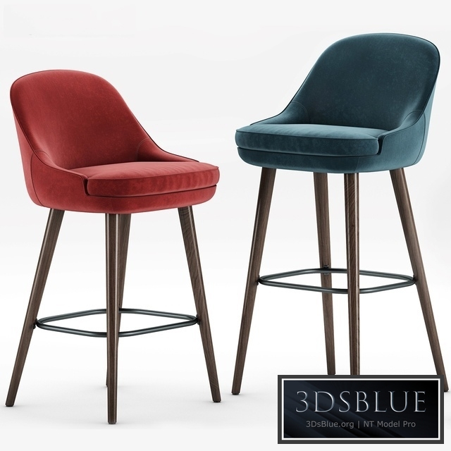 Walter Knoll 375 Bar Stool and Barhocker