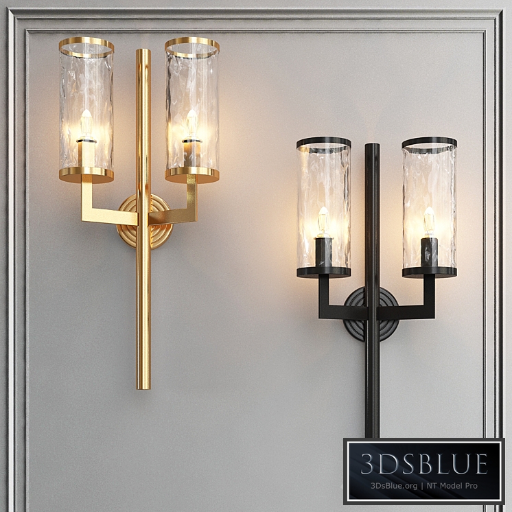 Liaison double arm sconce