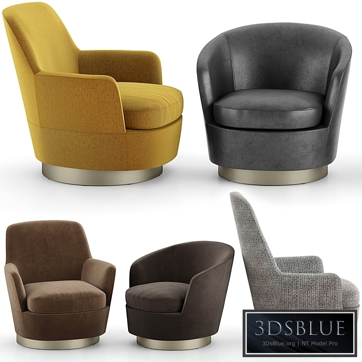 Minotti Jacques Armchairs